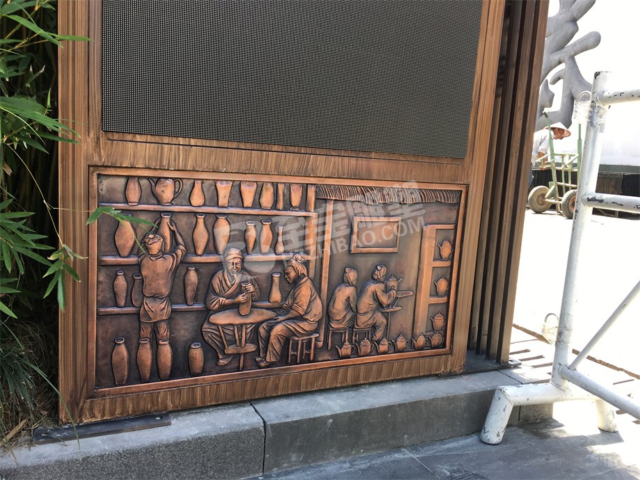 杭州大兜路歷史文化街區(qū)雕塑制作及安裝項目