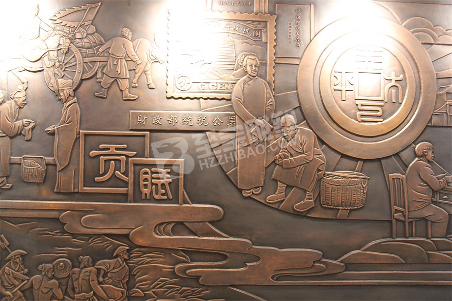 麗水市財政局鍛銅浮雕雕塑原創(chuàng)設計及施工項目